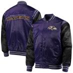 NFL Ray bnz жакет атлас жакет Enforcer Varsity Jacket жакет STARTER лиловый черный 2212fsg