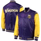 NFLbai King s жакет атлас жакет Enforcer Varsity Jacket жакет STARTER лиловый Gold 2212fsg