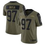 NFL форма charger s Joe i*bo-sa2021 sa route Salute tu сервис Salute To Service джерси Nike /Nike 21STSA