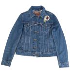 NFL красный Skins жакет Denim Levis Denim