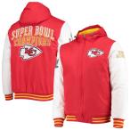 NFL chief s жакет Spike Commemorative Varsity полный Zip Jacket G-III красный 2212fsg