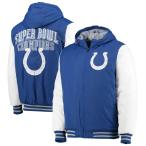 NFLkorutsu жакет Spike Commemorative Varsity полный Zip Jacket G-III Royal 2212fsg
