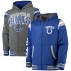 NFLkorutsu жакет Fast Pace двусторонний полный Zip Jacket G-III Royal / уголь 2212fsg