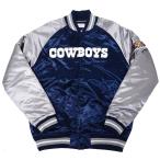 NFLkau boys куртка жесткий season атлас жакет внешний Mitchell &nes/Mitchell &amp; Ness темно-синий 