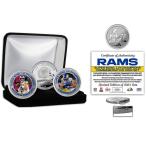 NFL Ram z товары no. 56 раз super миска победа память Super Bowl LVI Champions 3-Piece монета комплект Highland Mint