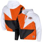 NFL Ben garuz жакет NFL все over принт половина Zip тянуть over внешний Staple стойка тянуть orange 