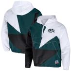 NFL Eagle s жакет NFL все over принт половина Zip тянуть over внешний Staple стойка тянуть зеленый 