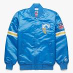 NFL charger s куртка стартер xoma-ju балка City атлас жакет внешний STARTER голубой 2212fsg