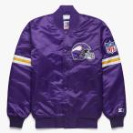 NFLbai King s куртка стартер xoma-ju балка City атлас жакет внешний STARTER лиловый 2212fsg
