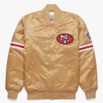 NFL 49ers куртка стартер xoma-ju балка City атлас жакет внешний STARTER Gold 2212fsg
