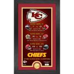 NFL chief s bronze монета Three-Time Super Bowl Champions 12'' x 20'' Legacy Bronze монета Photo мята Highland Mint