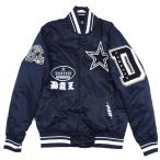 NFLkau boys жакет Old English атлас Jacket Pro Standard темно-синий 