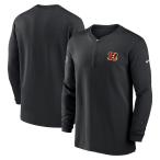 NFL Ben garuz жакет 2023 боковой линия Performance Long Sleeve Quarter-Zip Top Nike /Nike черный 