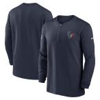 NFLteki солнечный z жакет 2023 боковой линия Performance Long Sleeve Quarter-Zip Top Nike /Nike темно-синий 