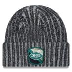 NFL jets вязаная шапка sa route Salute tu сервис 2023 Cuffed Knit Hat New Era /New Era черный 