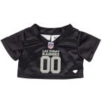 NFL Raider s мягкая игрушка build a Bear - для надеты . изменение рубашка Half Sleeve Shirt For Bear Build A Bear черный 