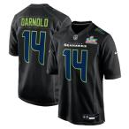 NFL Sam *da-norudosi- Hawk s форма no. 60 раз super миска LX Patch Carbon Fashion Game Jersey Nike /Nike черный 