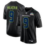 NFLkenes* War машина 3.si- Hawk s форма no. 60 раз super миска LX Patch Carbon Fashion Game Jersey Nike /Nike черный 