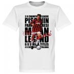 ACミラン フランコ・バレージ Tシャツ SOCCER レジェンド サッカー/フットボール ホワイト