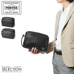 ポーター アメイズ ポーチ 022-03797 セカンドバッグ クラッチバッグ メンズ ブランド レザー 本革 軽量 吉田カバン PORTER AMAZE