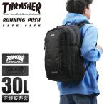 最大31% 4/25限定 THRASHER スラッシャー リュック 30L 通学 大容量 軽量 撥水 黒 男子 女子 中学生 高校生 部活 大きめ スクールバッグ ブランド B4 THR-282