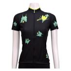 Nalini PROna Lee Nipro 022824-4000 BUTTERFLY TI( женский короткий рукав джерси ): черный 