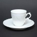 リチャード・ジノリ ベッキオホワイト デミタスカップ＆ソーサー
