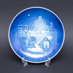  ведро g*o-* Glenn Dahl Рождество plate (1977 год )[Copenhagen Christmas]