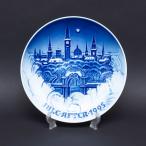 ведро g*o-* Glenn Dahl Рождество plate (1995 год )[The Towers of Copenhagen]