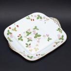 ウェッジウッド ワイルドストロベリー ブレッド＆バタープレート