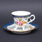 ショッピング薔薇 デュモン（J.D.Dumont）デミタスカップ＆ソーサー（2色の薔薇）