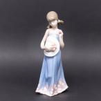  Lladro figyu Lynn [Courtney( девушка пальто колено )]