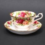 ロイヤル・アルバート オールドカントリーローズ ティーカップ＆ソーサー（エイボン） ※金彩剥げ