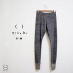 ショッピングレギンス 茶綿サーマルレギンス yohaku 余白 黒 キナリ グレー