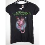 エドハーディー ed hardy レディース 半袖Tシャツ NO410 デビルマーメイド ブラック 新品