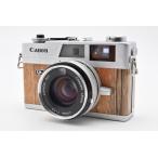 Canon Canonet QL17 シルバー/木目調 35mm レンジファインダー フィルムカメラ [未使用に近い美品]
