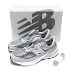 ショッピングv6 グレーの紐無し☆NEW BALANCE M990GL6 GREY GRAY MADE IN USA M990V6 ( ニューバランス M990 V6 グレー アメリカ製 )