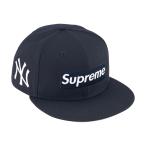 24SS Supreme MLB Teams Box Logo New Era Navy-New York  Yankees ( シュプリーム ボックスロゴ ニューエラ キャップ ネイビー ニューヨーク ヤンキース 紺 )