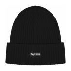 ネコポス送料無料☆25SS Supreme Overdyed Beanie Black ( シュプリーム オーバーダイド ビーニー ブラック 黒 ニットキャップ ニット帽子 )