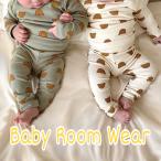 ベビーパジャマ 80 赤ちゃんパジャマ ルームウェア パジャマ くま 長袖 sp-024