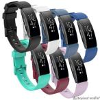 Fitbit inspire inspireHR inspire2 Ace2 ベルト バンド 交換 調節 シリコン ソフト フィットビット インスパイア エース 時計 耐水 スポーツ メンズ レディース