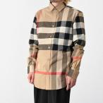 BURBERRY バーバリー シャツ チェック ストレッチコットンポプリン 8010213 メンズ ARCHIVE BEIGE ベージュ コットン ストレッチコットンポプリン 8010213