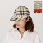 BURBERRY バーバリー 帽子 キャップ 8073370 チェックコットン ベースボールキャップ レディース ユニセックス チェック柄 人気