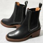 CHLOE クロエ ブーツ シューズ mallo アンクルブーツ CHC22A685AF レディース 女性 BLACK ブラック 黒  カーフスキン レザー 人気 ギフト 秋冬