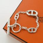 HERMES エルメス ブレスレット Farandole Bracelet ファランドール ブレスレット H104567B レディース シルバー 925 トグル式 Tバー ロゴ シェーヌダンクル