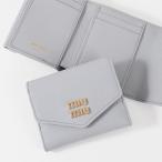 MIU MIU ミュウミュウ 財布 折りたたみ財布 ヴィッテロダイノレザーフラップ付折り財布 5MH043 2DT7 レディース グリーン ブルー レザー スモールサイズ