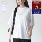 ショッピングMARNI MARNI マルニ トップス ロゴ入り オーガニックコットン製Tシャツ THJE0263P1USCS87 レディース ホワイト ブラック レッド Tシャツ 半袖 春夏