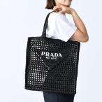 PRADA プラダ かごバッグ バッグ トートバッグ ハンドバッグ クロシェトートバッグ 1BG393 2C2T レディース ブラック 人気 おすすめ