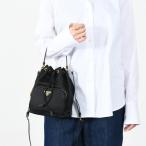 PRADA プラダ ショルダーバッグ Ry-Nylon 2WAY1BH038 RV44 ハンドバッグ 巾着バッグ レディース ブラック ギフト おすすめ