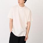 PRADA プラダ Tシャツ ジャージー Tシャツ 3558A 12ZB メンズ ベージュ F0018 コットン オーバーサイズ スポーティ ジャージーTシャツ リブ編み ロゴ 半袖 人気